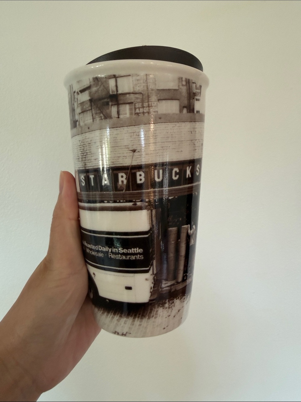 Starbucks Brown Vintage Travel Tumbler